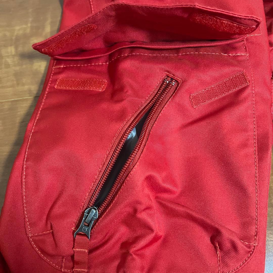 BURTON バートン スノーボードウエア スノボウェア パンツ ズボン M 赤