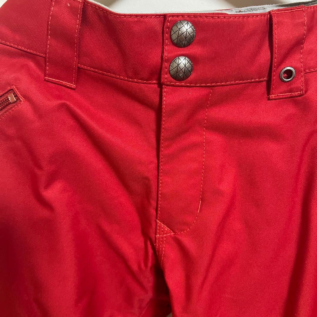 BURTON バートン スノーボードウエア スノボウェア パンツ ズボン M 赤