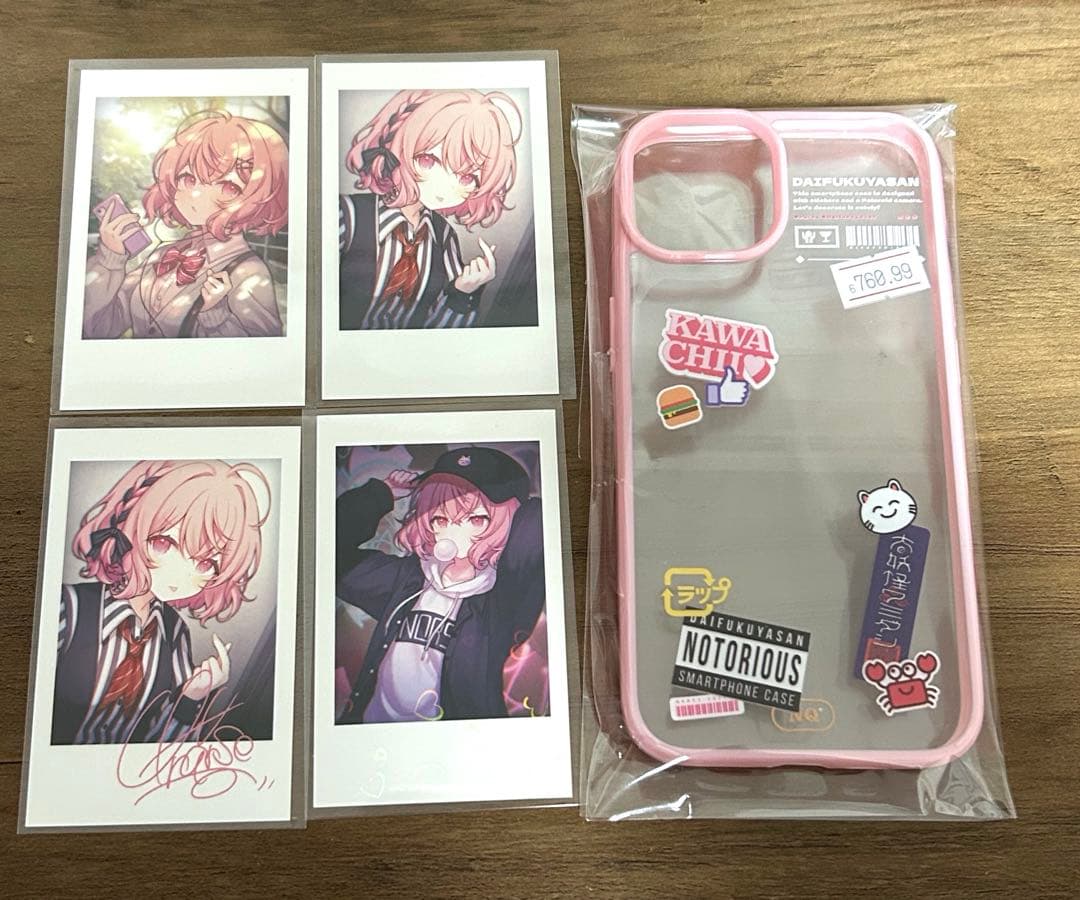 なるせのすまほけーす　スマホケースiPhone14 nqrse なるせ　チェキ