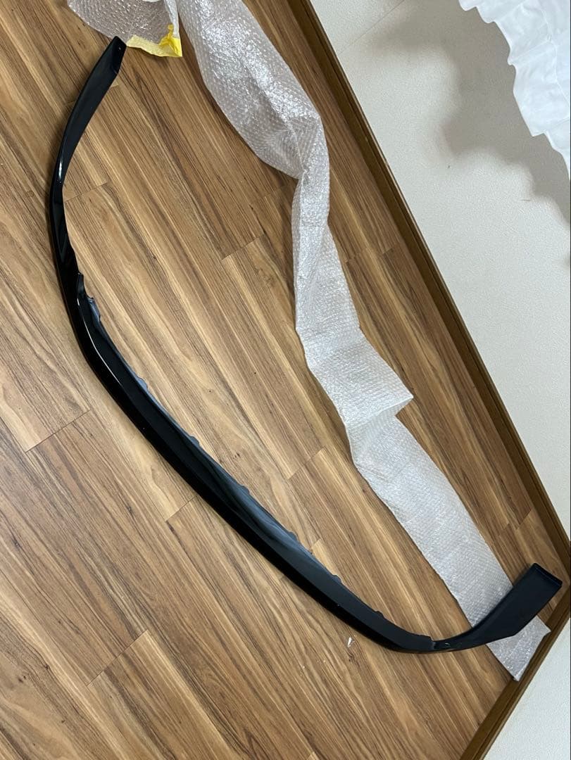 プリウス 30系　フロントリップスポイラー　202ブラック塗装済