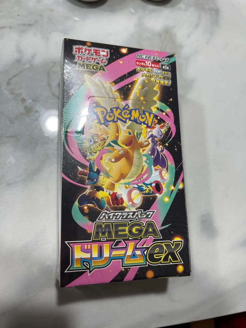 ポケカ MEGA ドリームEX 1BOX　シュリンク付き