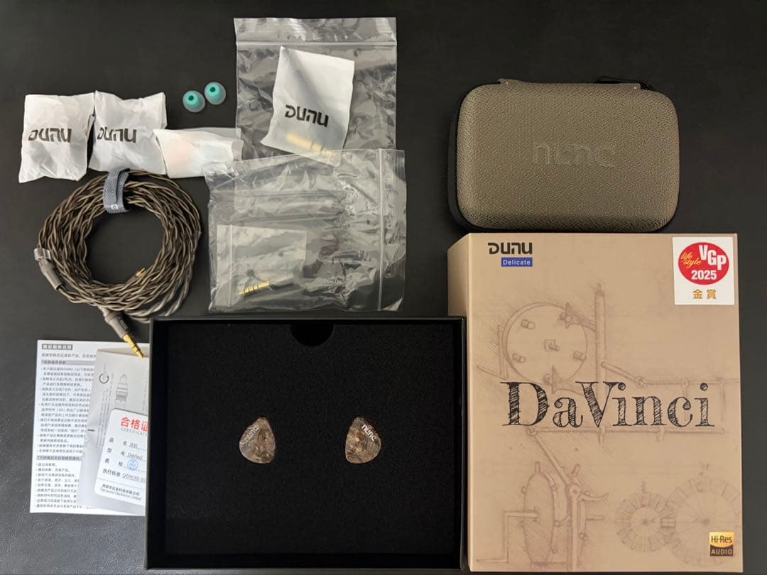 超特価中【極美品・付属品完備】DUNU x Gizaudio DaVinci