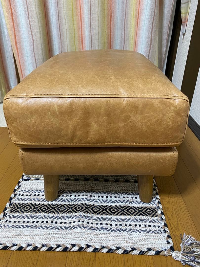 unico SEINN レザーオットマン