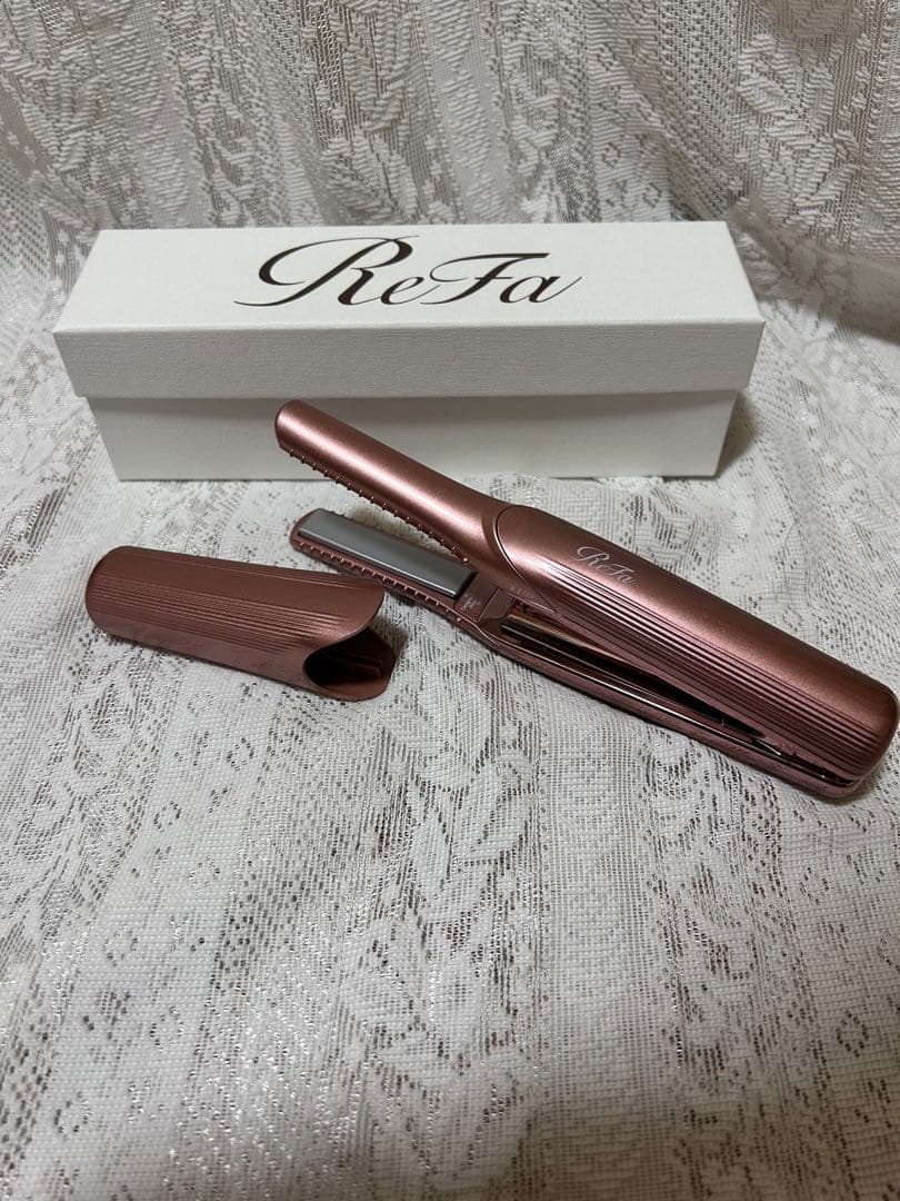 ReFa ストレートヘアアイロン ローズゴールド　リファフィンガーアイロン ST
