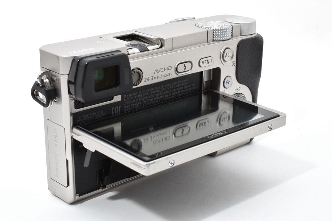 【極美品】ソニー SONY a6000 ダブルズームキット ミラーレス一眼カメラ