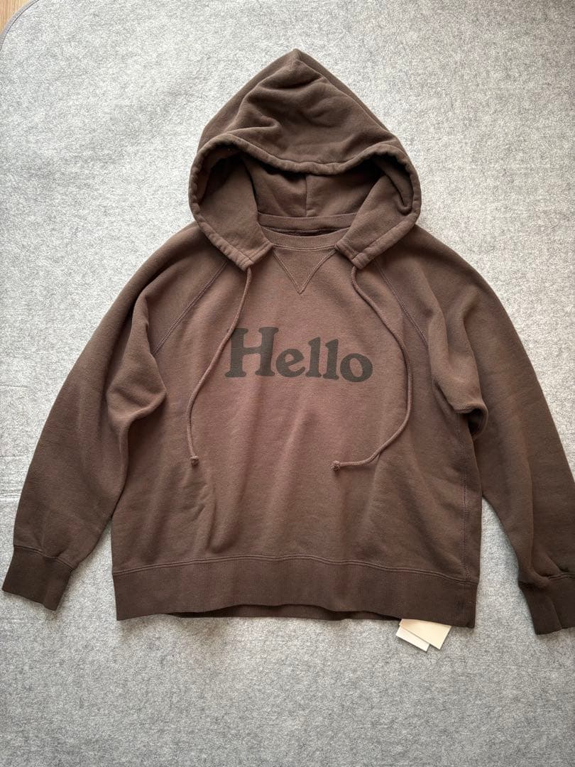 新品未使用MADISONBLUEマディソンブルーHELLO フーディー　グレー
