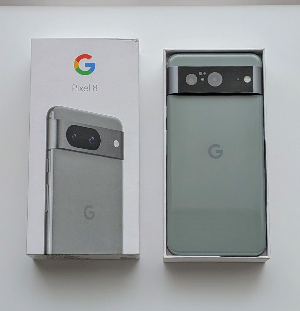 Google Pixel 8 Hazel 128GB 本体 ヘーゼル