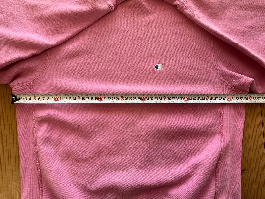 リバースウィーブ USA製　L ピンク　チャンピオン