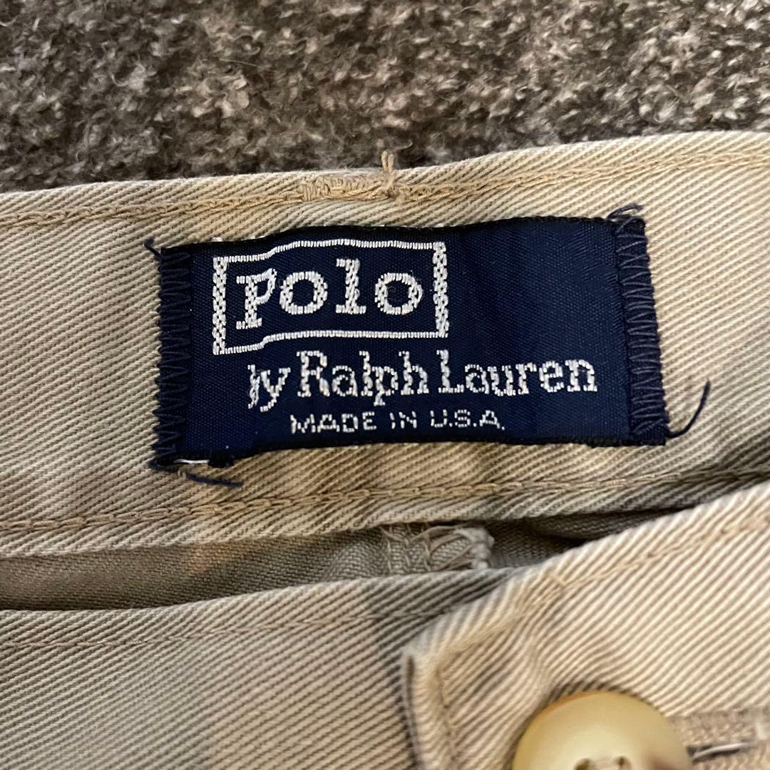 ポロラルフローレン　ポロチノ　USA製　インタック　ヴィンテージ