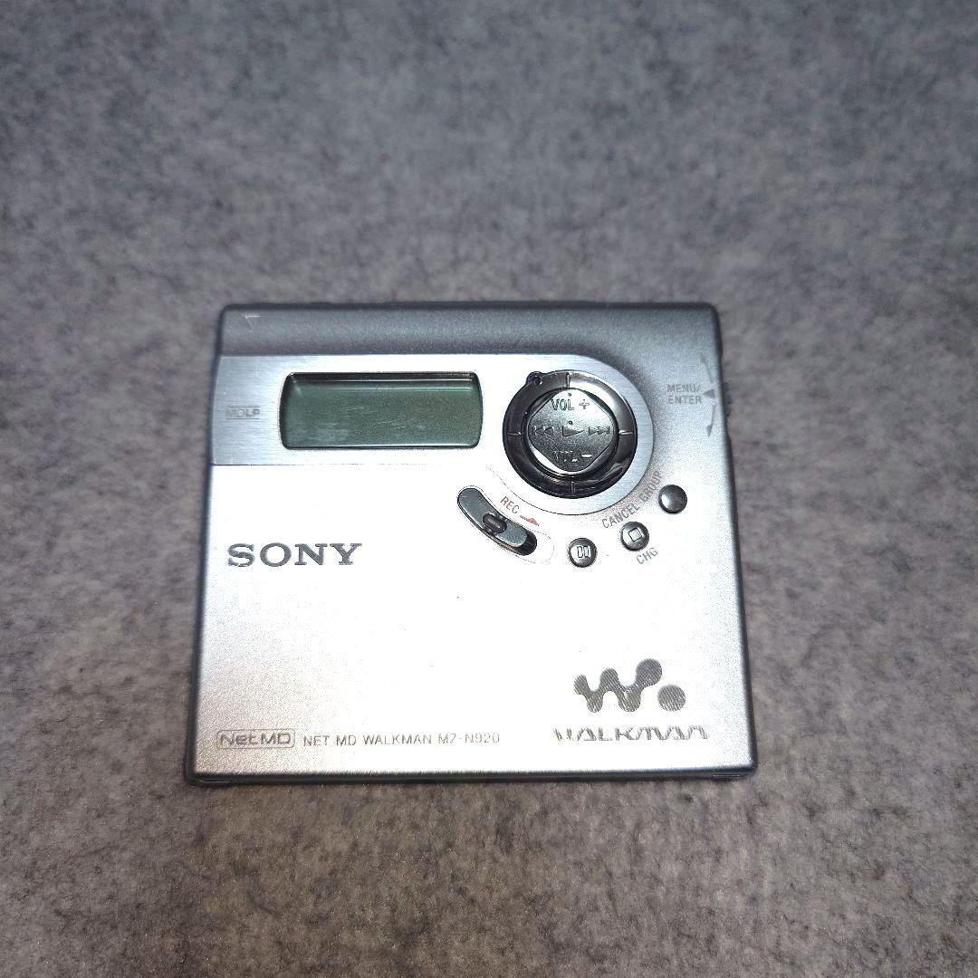 ※動作品※ SONY MDウォークマン 本体のみ MZ-N920