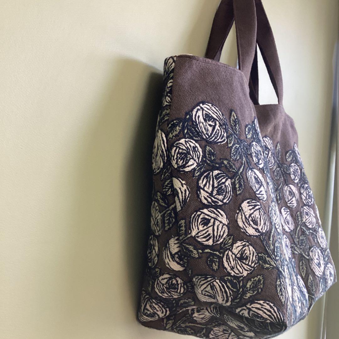 yです！ミナペルホネンrosyトートバッグハンドメイド