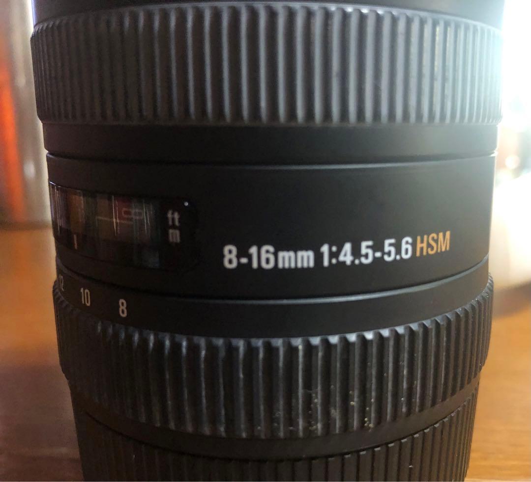 最終価格SIGMAシグマCANON EF-Sマウント8-16mm広角ズームレンズ