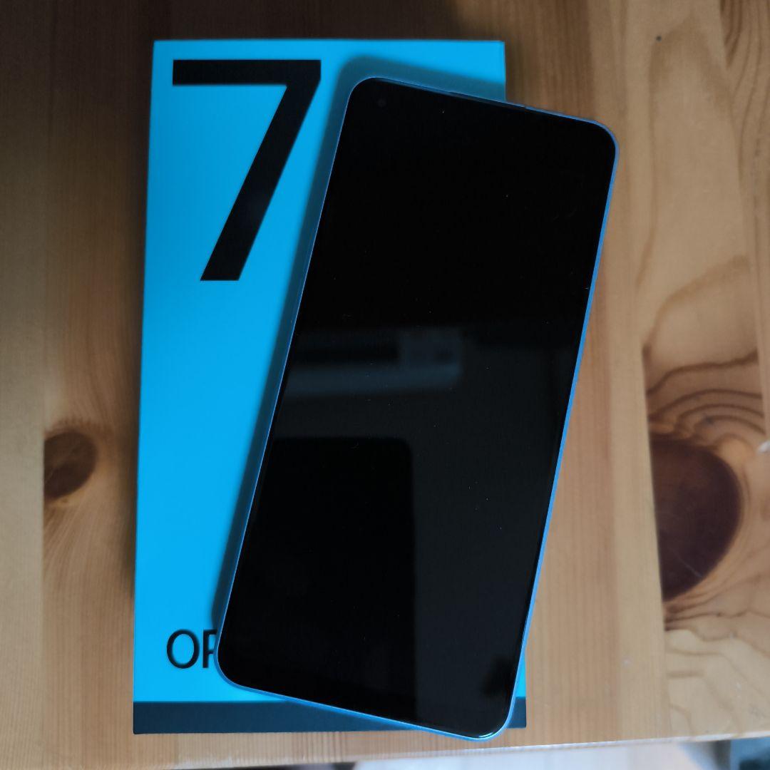 OPPO Reno7 ドリームブルー 本体　中古