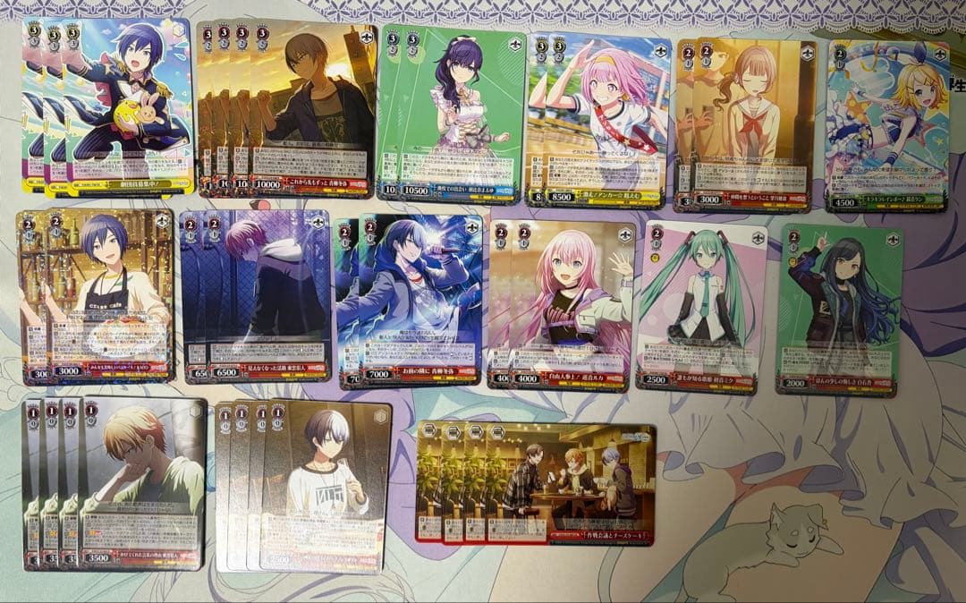 プロセカ　デッキパーツ　まとめ販売　ヴァイスシュヴァルツ　(画像4枚有り)