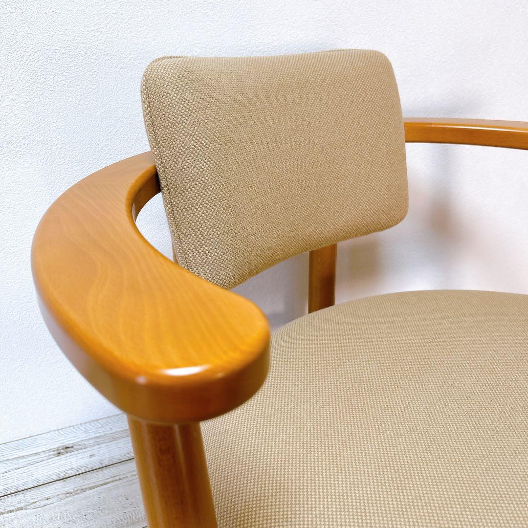 美品　無限工房　かに座椅子　ローチェア