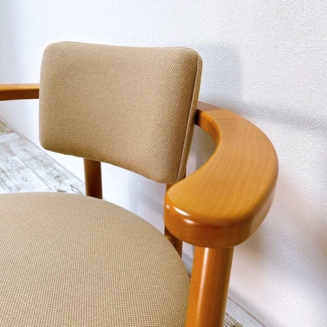 美品　無限工房　かに座椅子　ローチェア