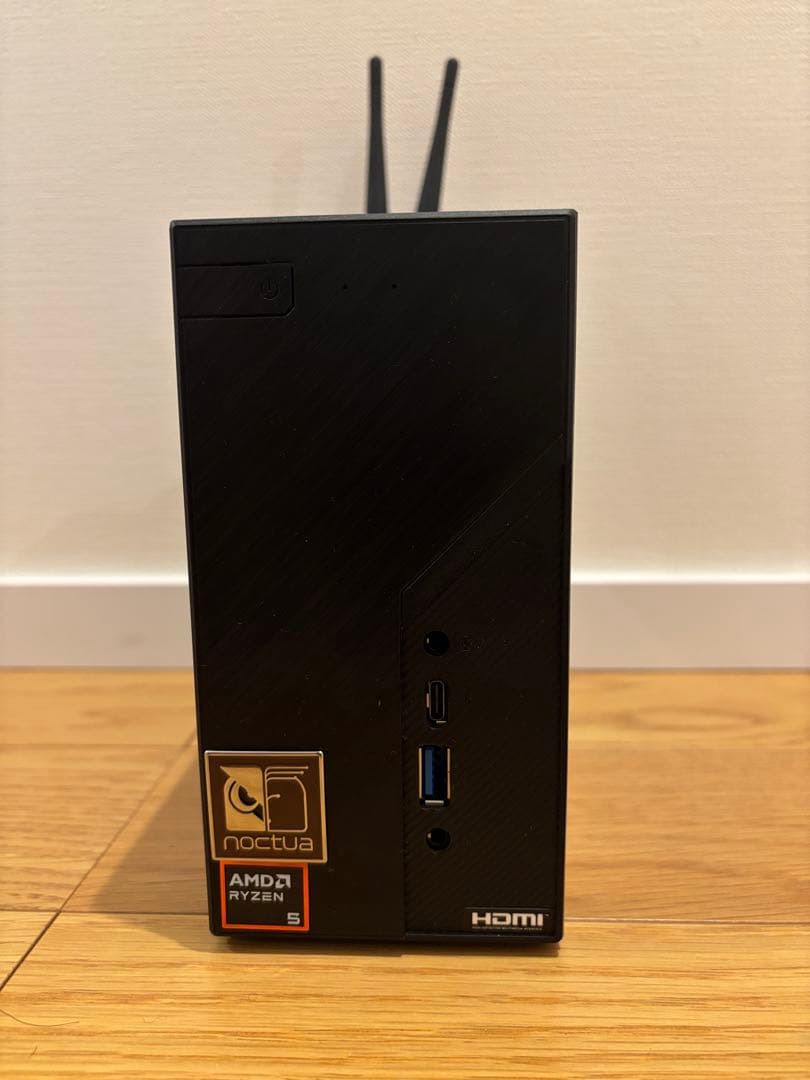 【極限】DeskMini X600 × Ryzen 5 9600X ×光速SSD