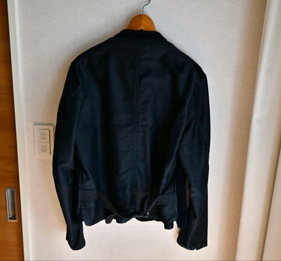 outil ブラックモールスキンジャケット