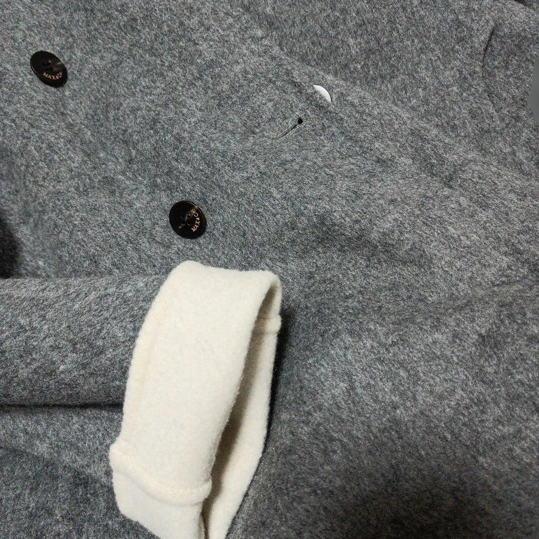 MAX&Co. ウール ダブルブレストコート ピーコート オーバーサイズ