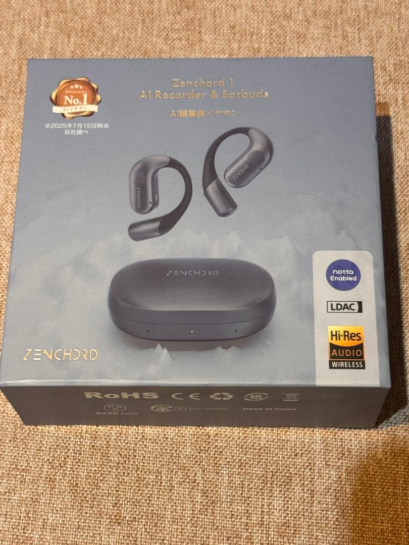 【新品】期間限定値下げ中！ZENCHORD 1 AI議事録イヤホン