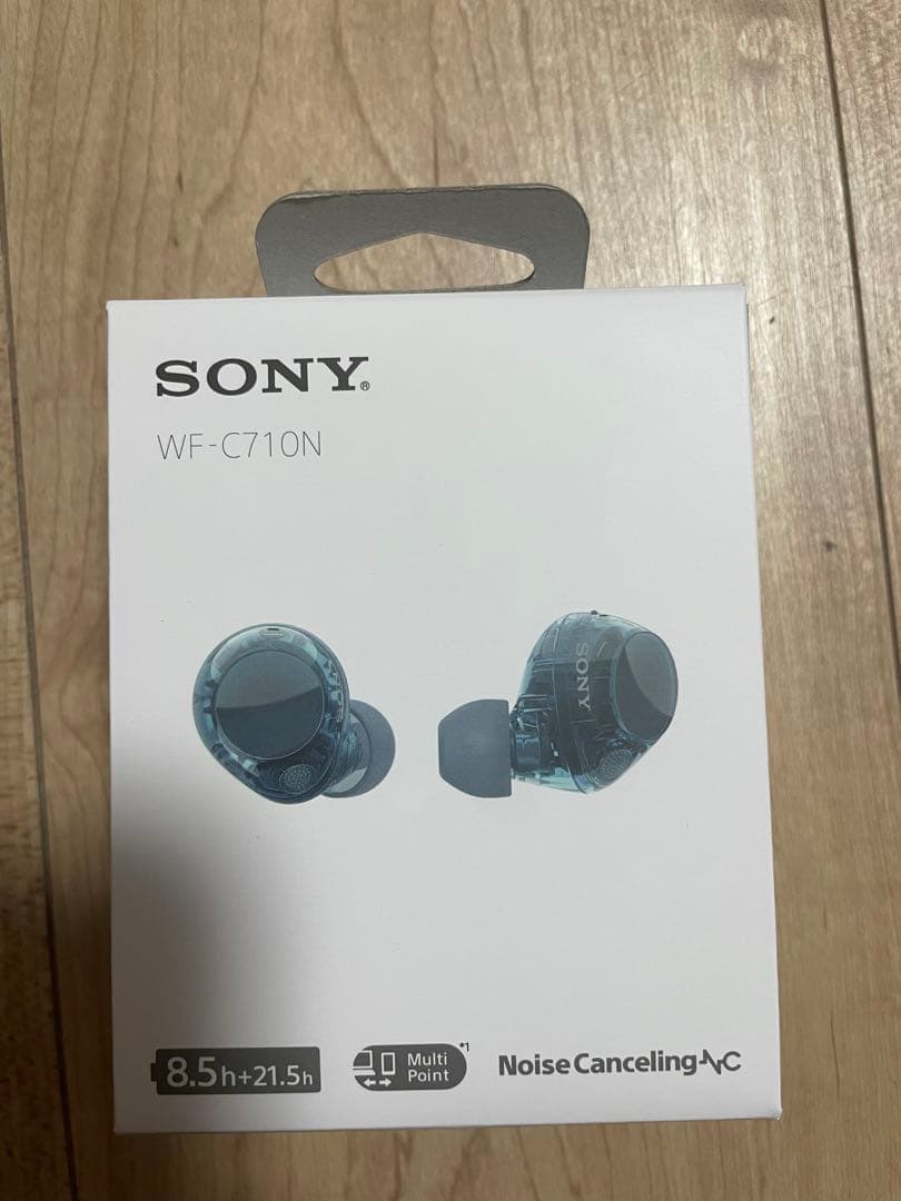 WF-C710N グラスブルー 高性能ノイズキャンセリング Bluetooth