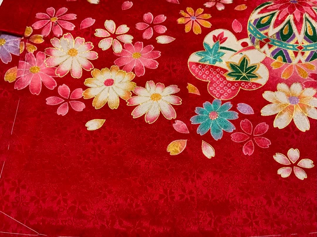 お宮参り 女の子 着物 女児祝着 正絹 のしめ 初着 産着 新品ラスト1点