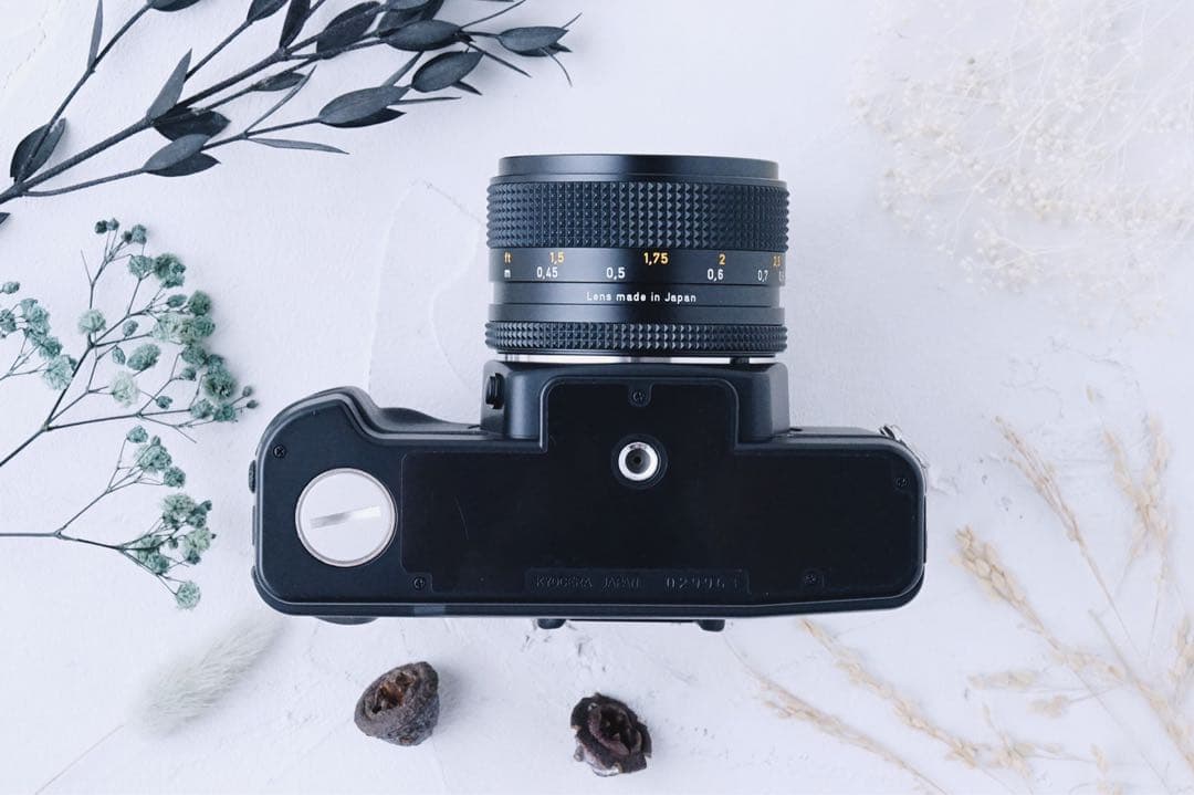 完動品 ◉ Contax Aria 単焦点レンズ付き フィルムカメラ