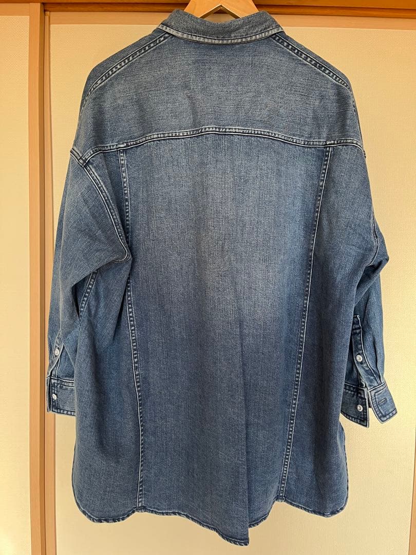 Healthy コバルト デニムシャツ FREE