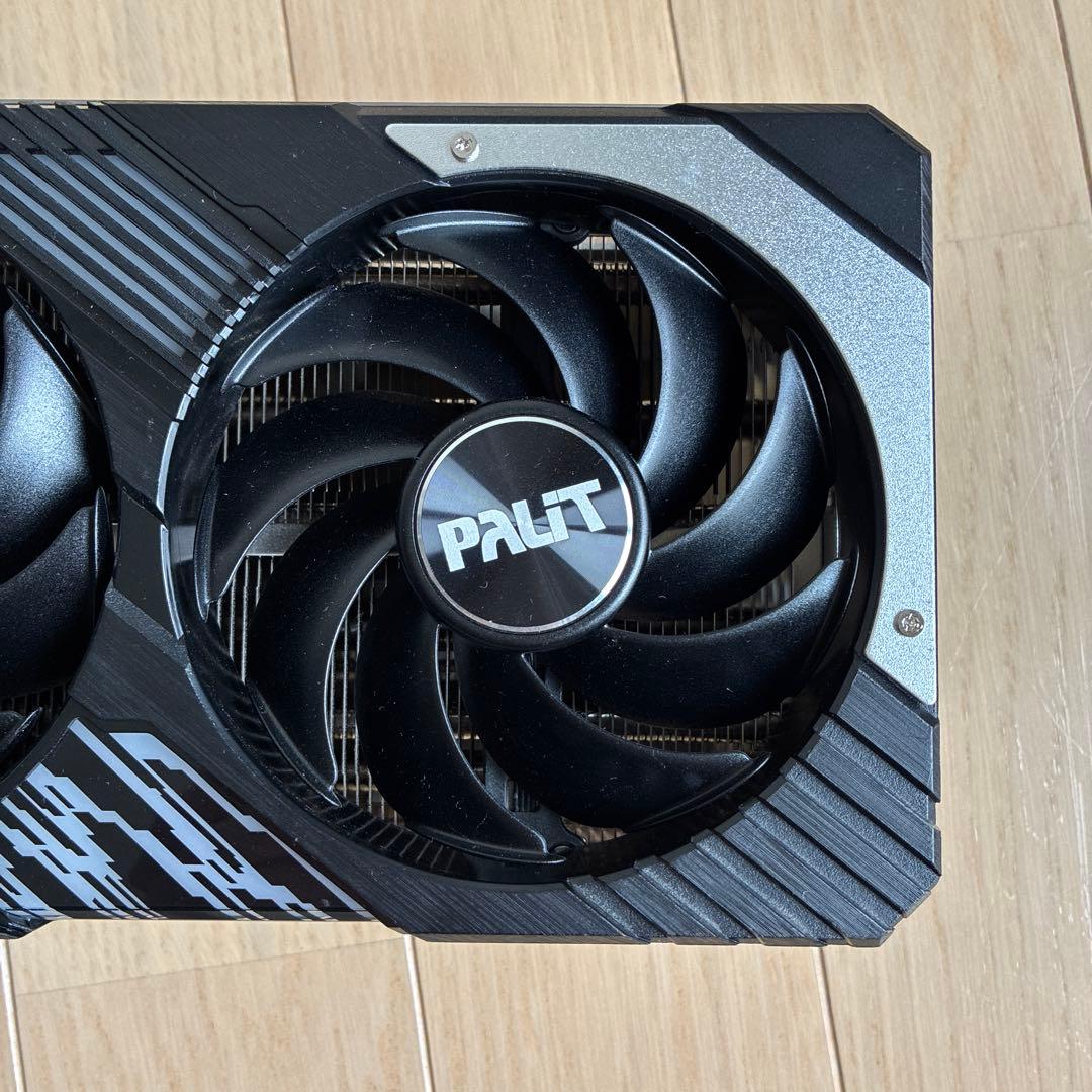 palit RTX 4080 ヒートシンク　ファン　バックプレート　LED