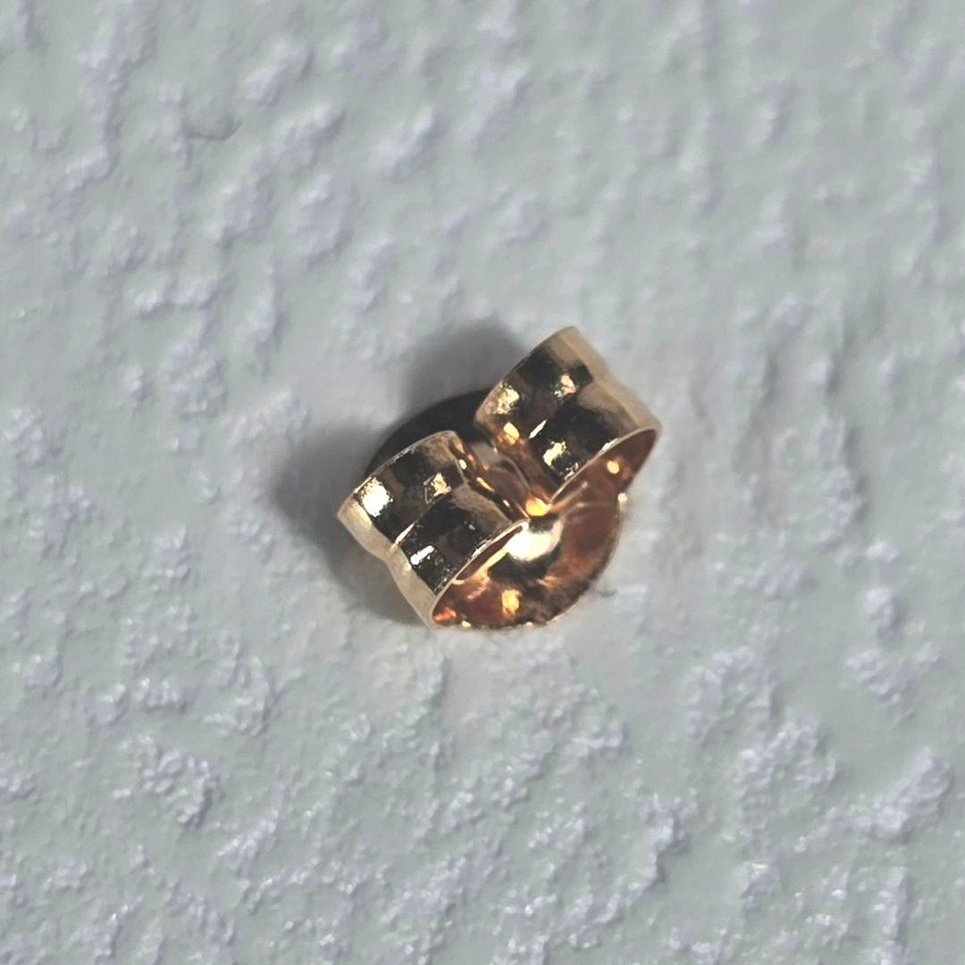 AHKAH　シャンデリアラインショート ピアス 18KイエローG ダイヤモンド