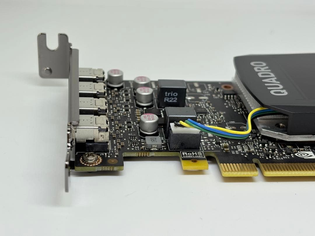 DELL純正★NVIDIA QUADRO P1000★ロープロファイルブラケット