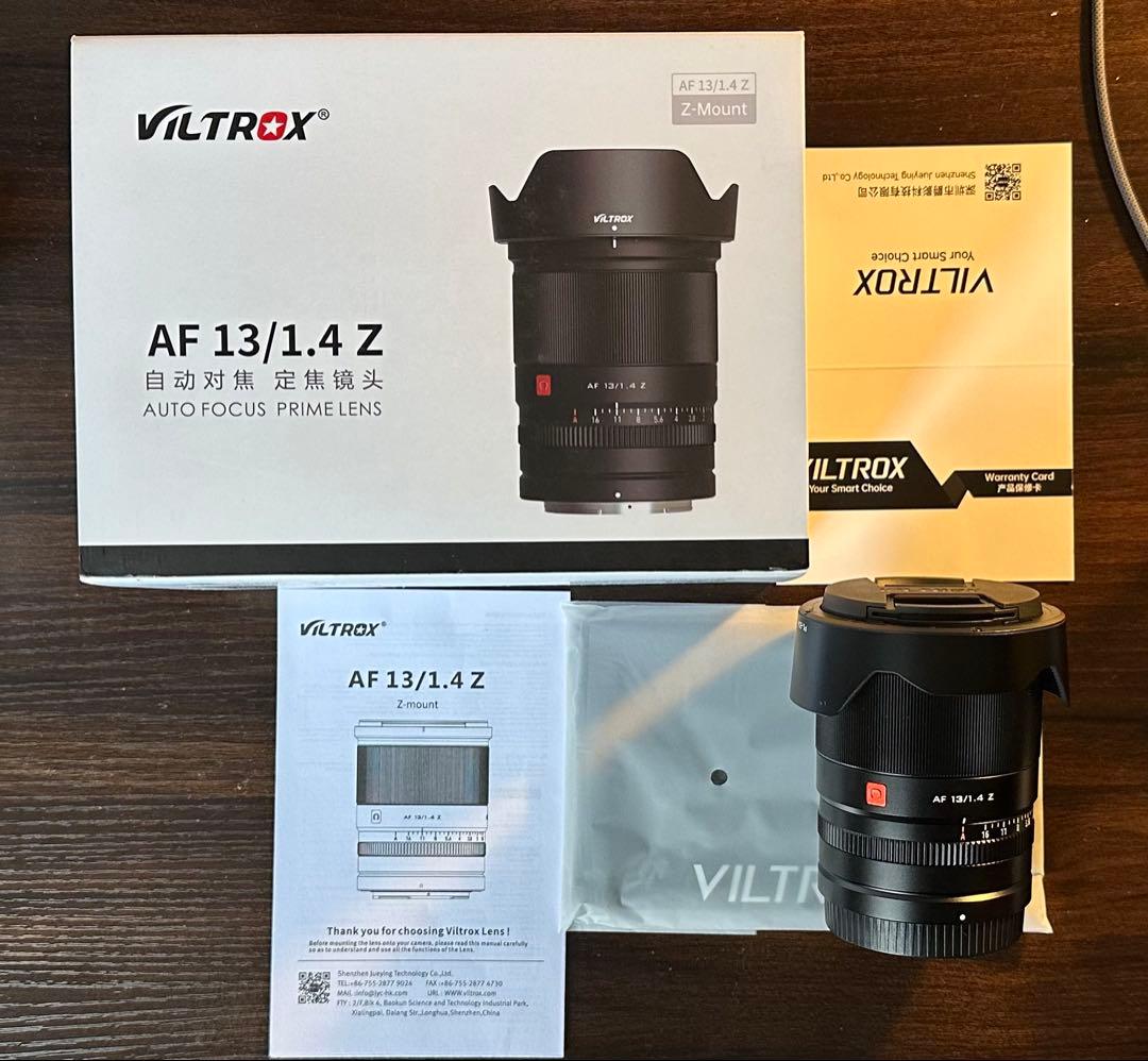 【超美品】VILTROX 13mm F1.4 ニコンZマウント