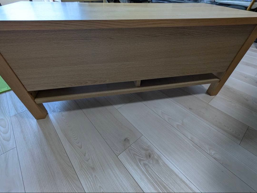 無印良品　テレビ台　タモ材