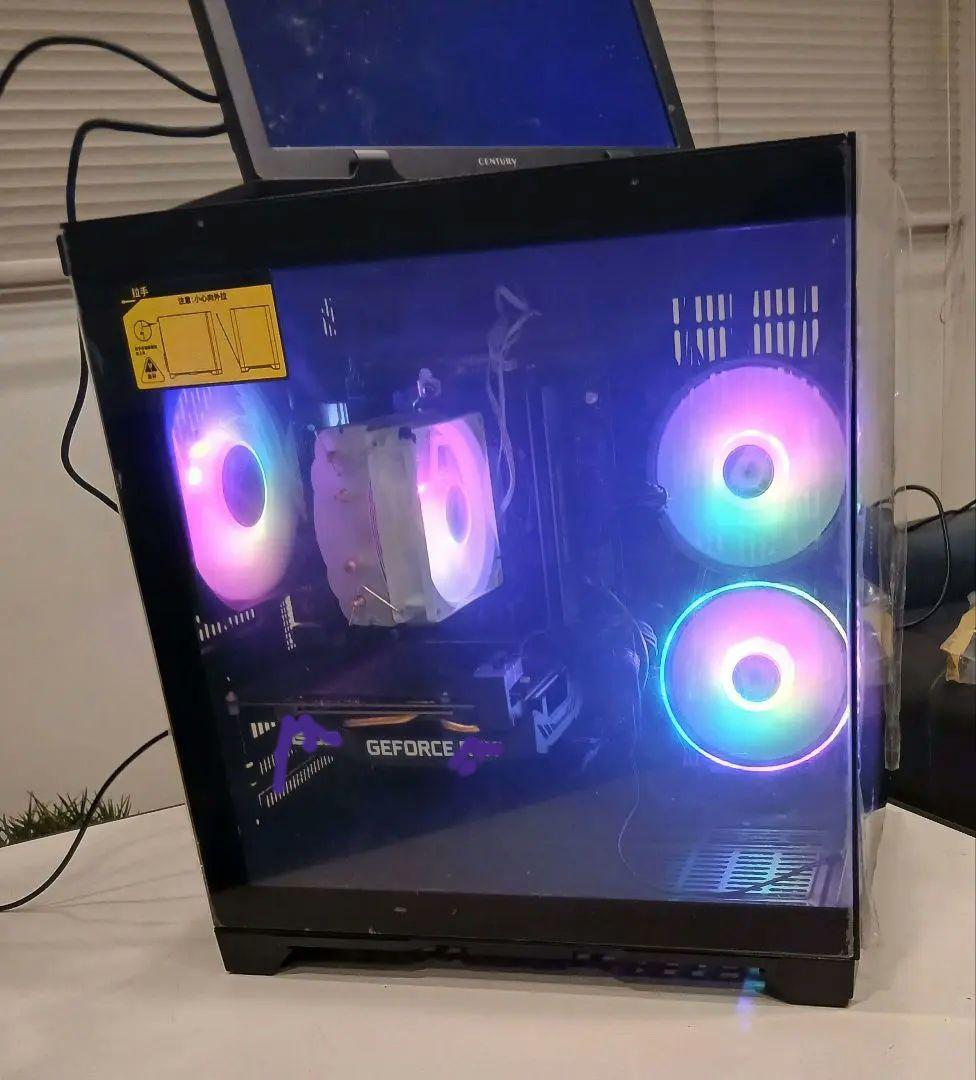 特典付intel PC 新品ピラーレスARGBファン