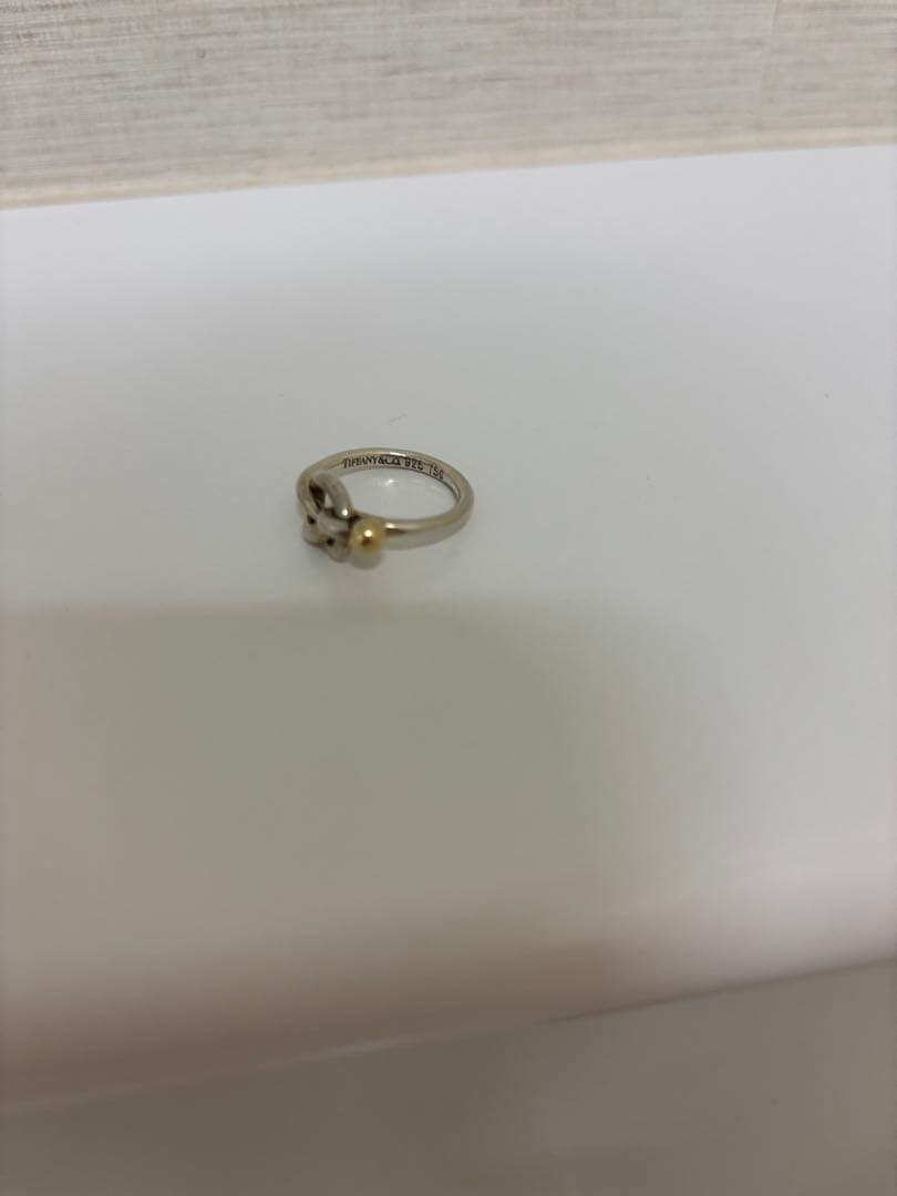 【美品】ティファニー ラブノット 指輪