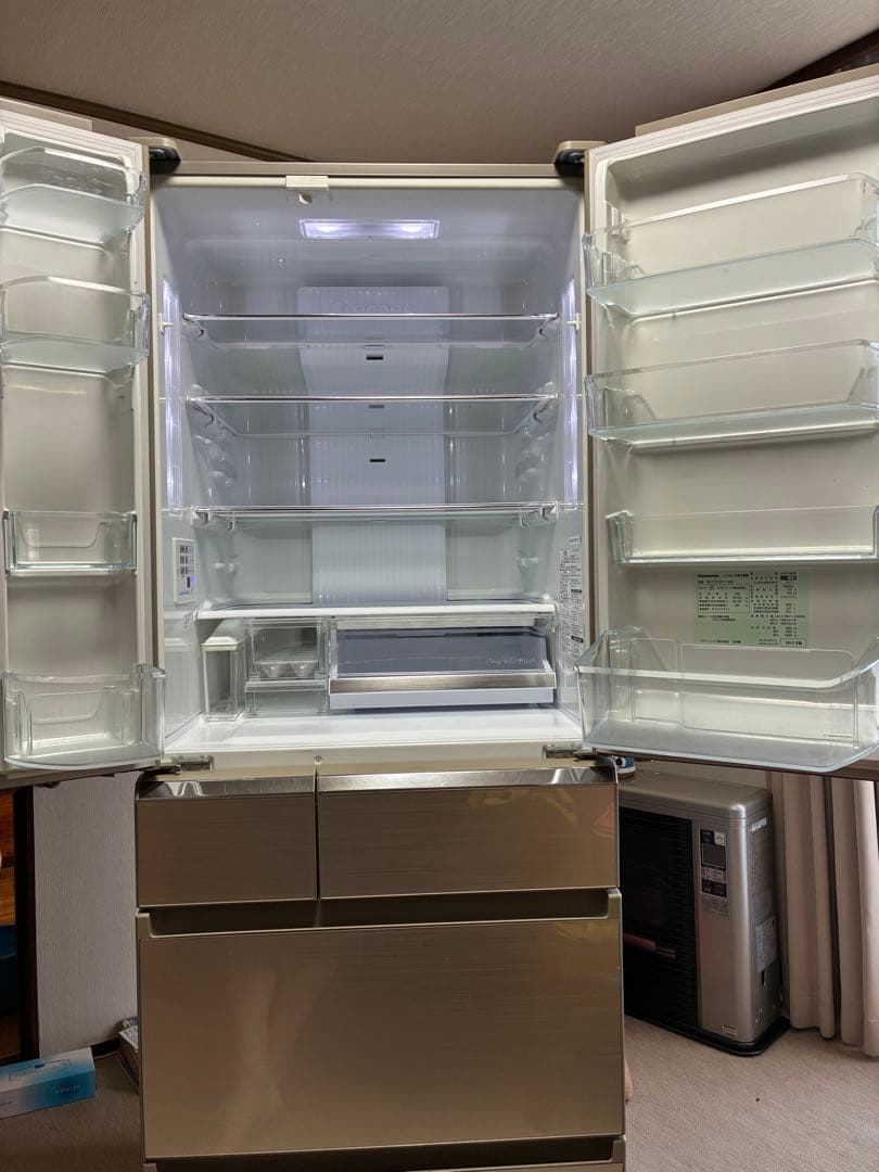 Panasonic NR-F510PV-N 冷蔵庫 6ドア札幌引取¥25,000