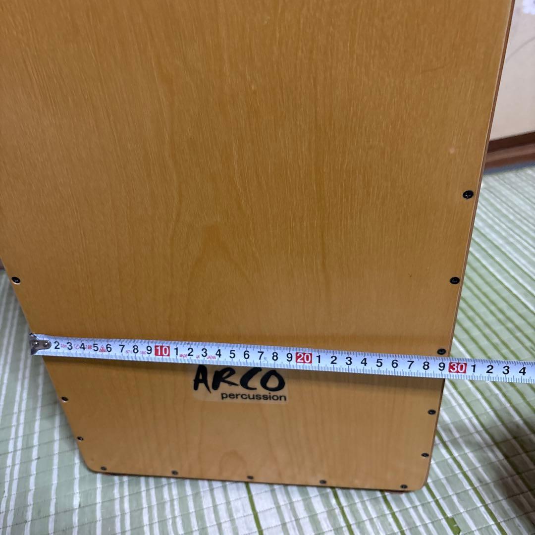 arco アルコ カホン　パーカッション　太鼓　ドラム　打楽器　バンド　木製