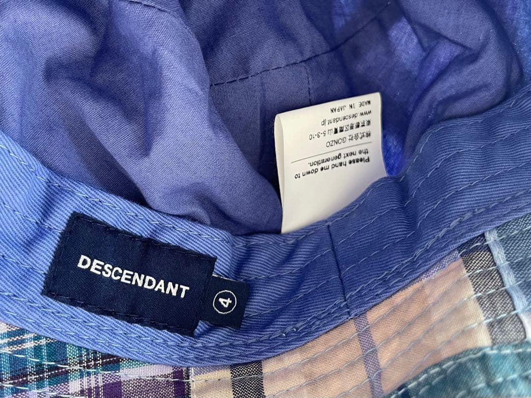 ひろりんさん専用　DESCENDANT MADRAS BUCKET