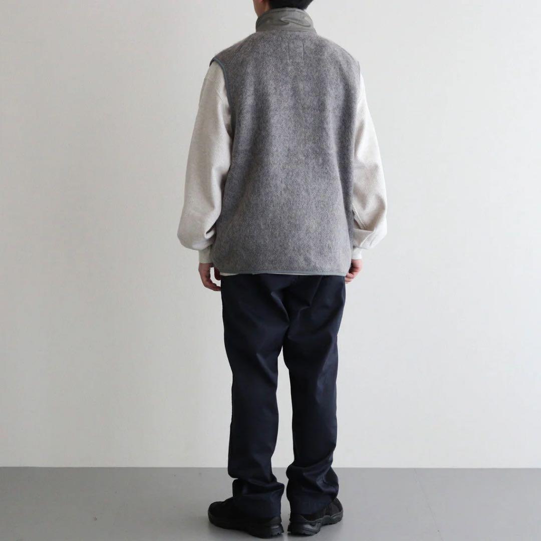 nanamica Zip-Up Mohair Vest M ナナミカ ベスト