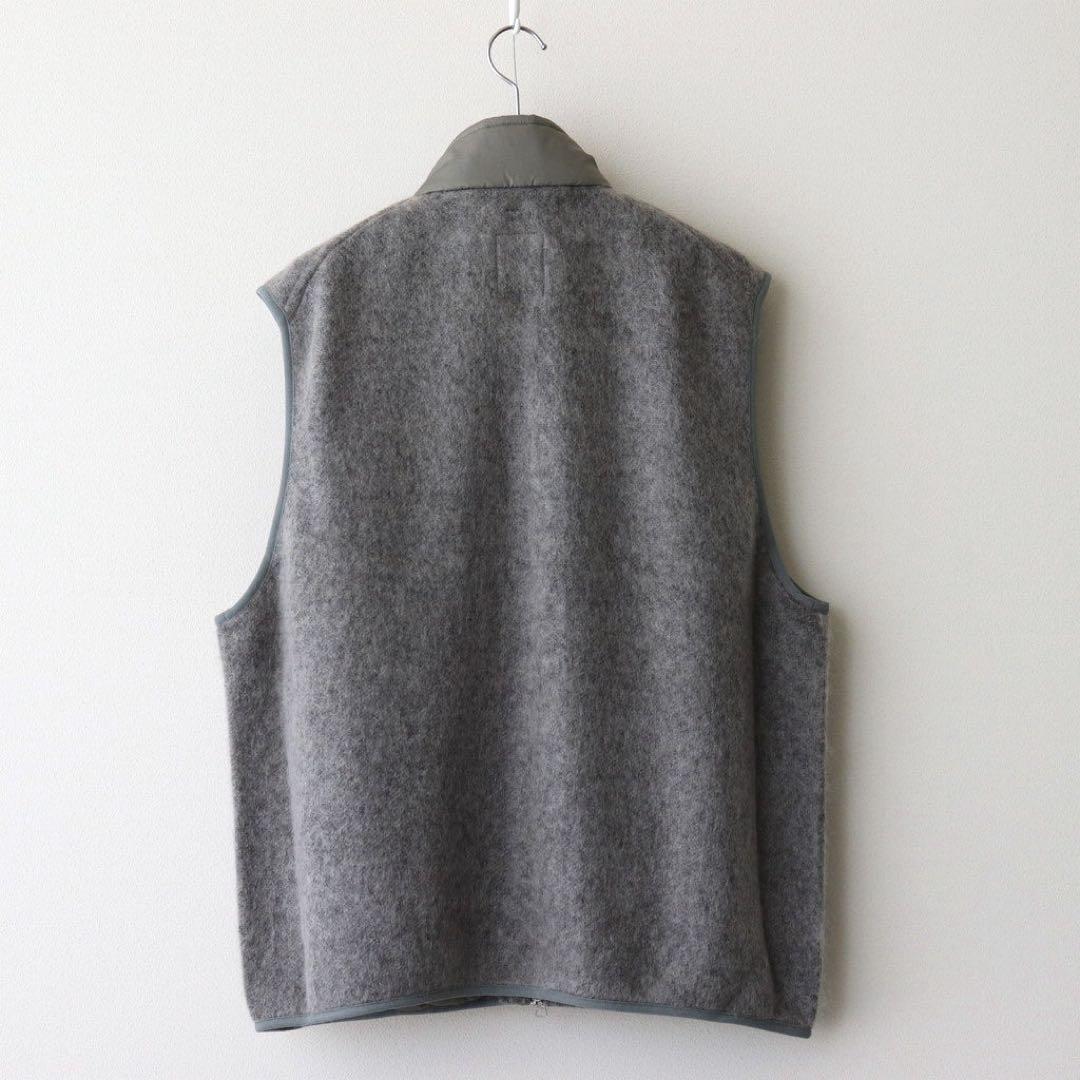 nanamica Zip-Up Mohair Vest M ナナミカ ベスト