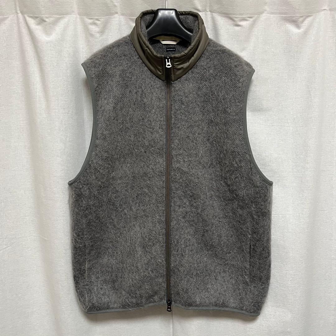 nanamica Zip-Up Mohair Vest M ナナミカ ベスト