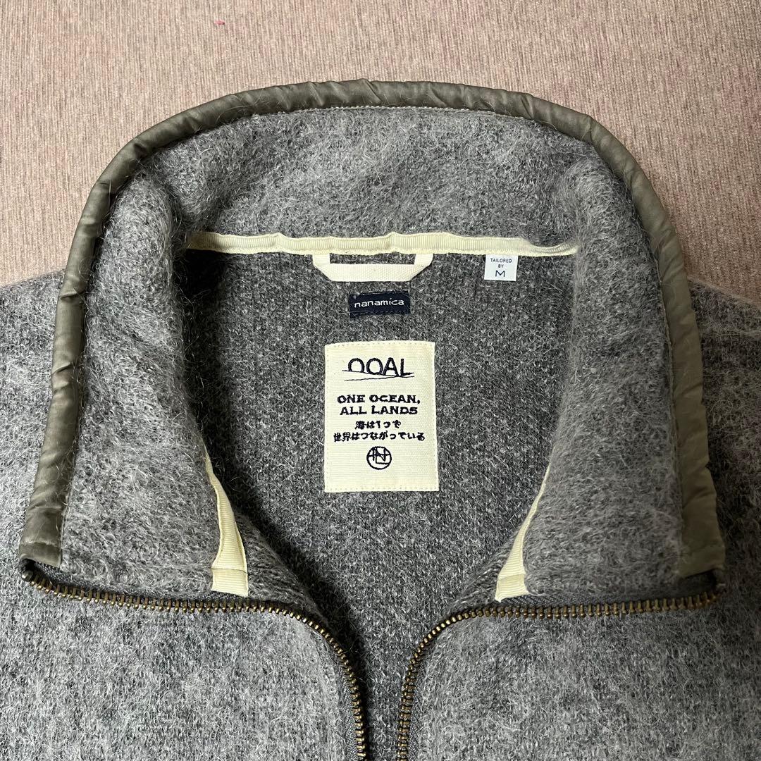 nanamica Zip-Up Mohair Vest M ナナミカ ベスト