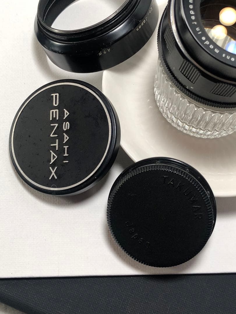 フード付　前期型　super takumar 55mm f1.8 m42