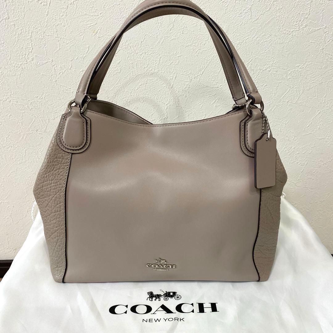 未使用品　COACH コーチ　2way ハンドバッグ　ショルダーバッグ