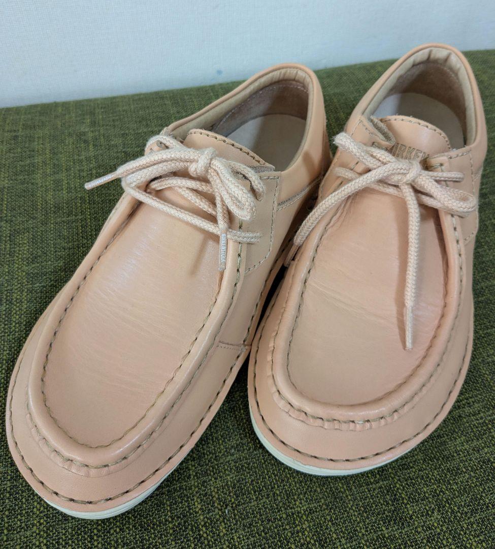 【極美品】BIRKENSTOCK パサデナ/チロリアンシューズ/レザー 革靴