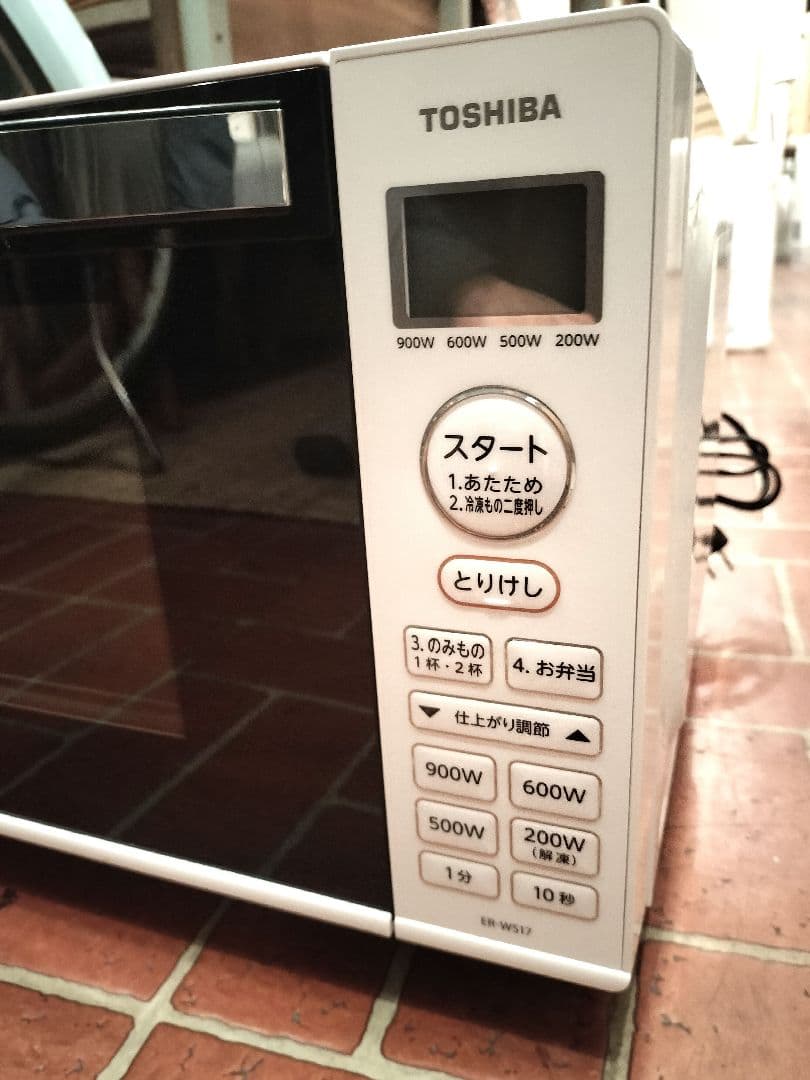 TOSHIBA 電子レンジ ER-WS17 ホワイト 2021年製
