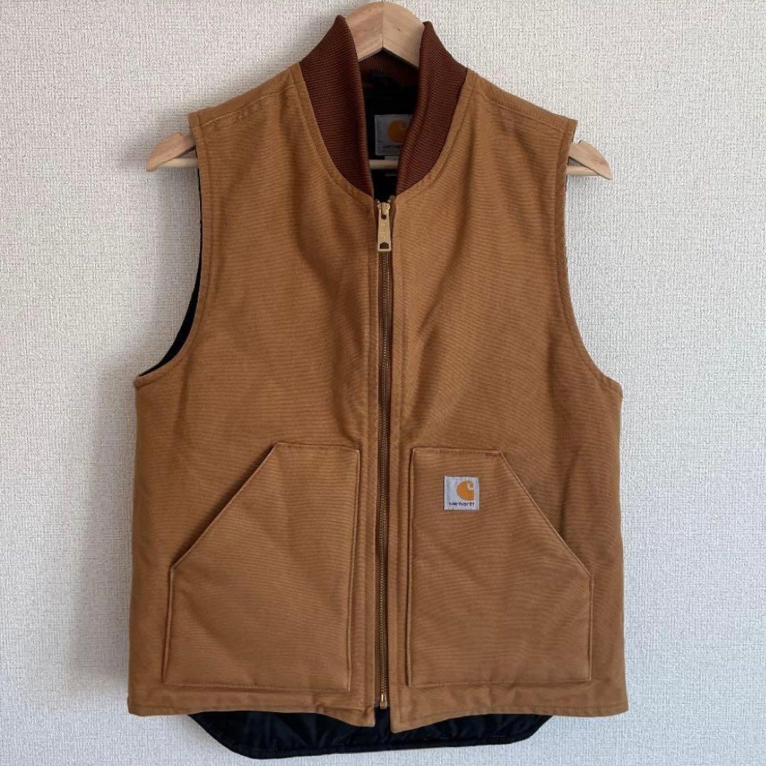 Carhartt カーハート ダック　ワークベスト　Sサイズ　美品