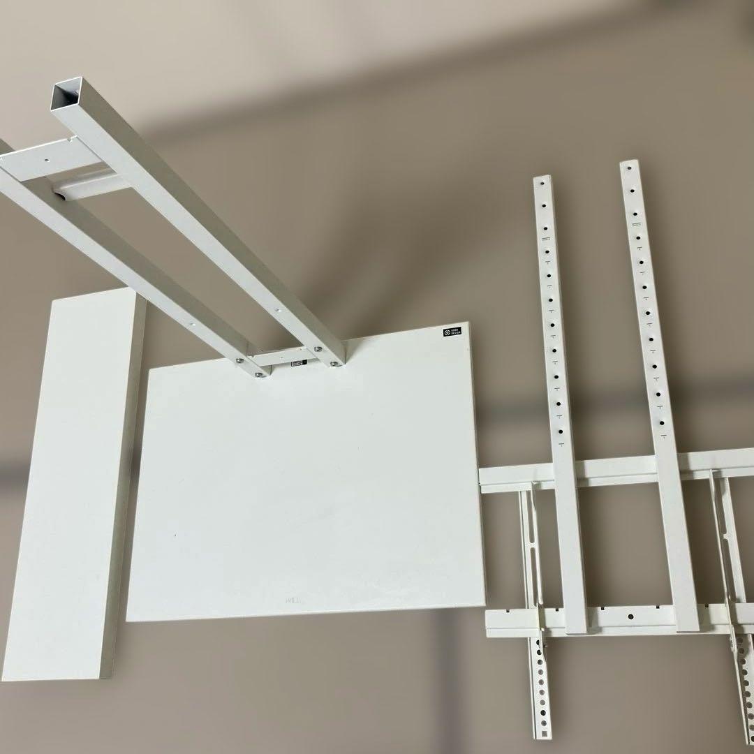 壁掛けテレビスタンド　ホワイト　WALL グッドデザイン賞