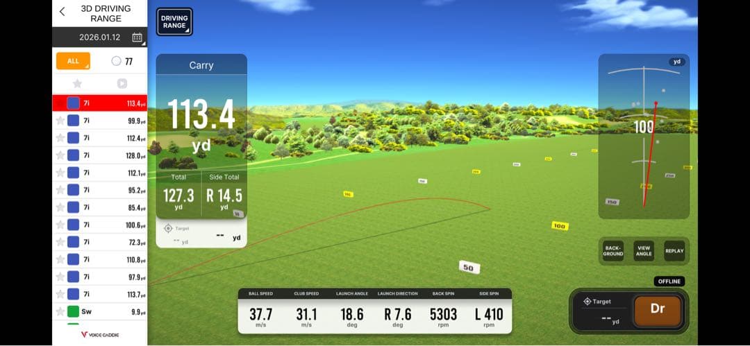 日本未発売SC4 Pro 弾道測定器ケース付き
