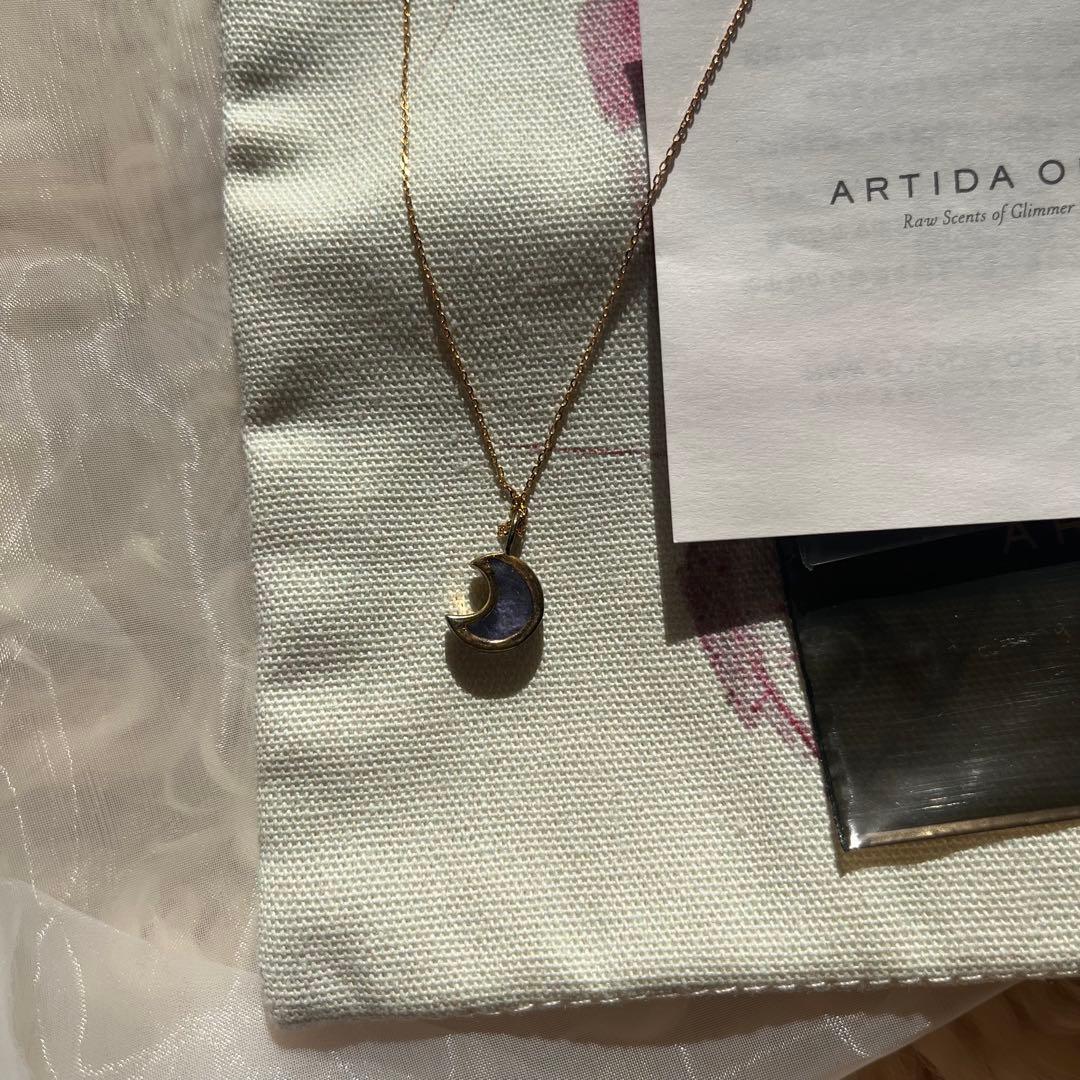 アルティーダウード ARTIDA OUD ムーン タンザナイト ネックレス